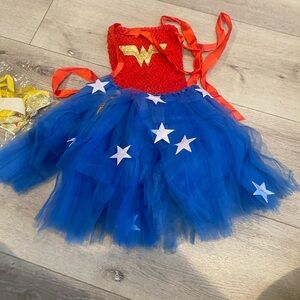 Superhero Costume for Kids - Red and Blue